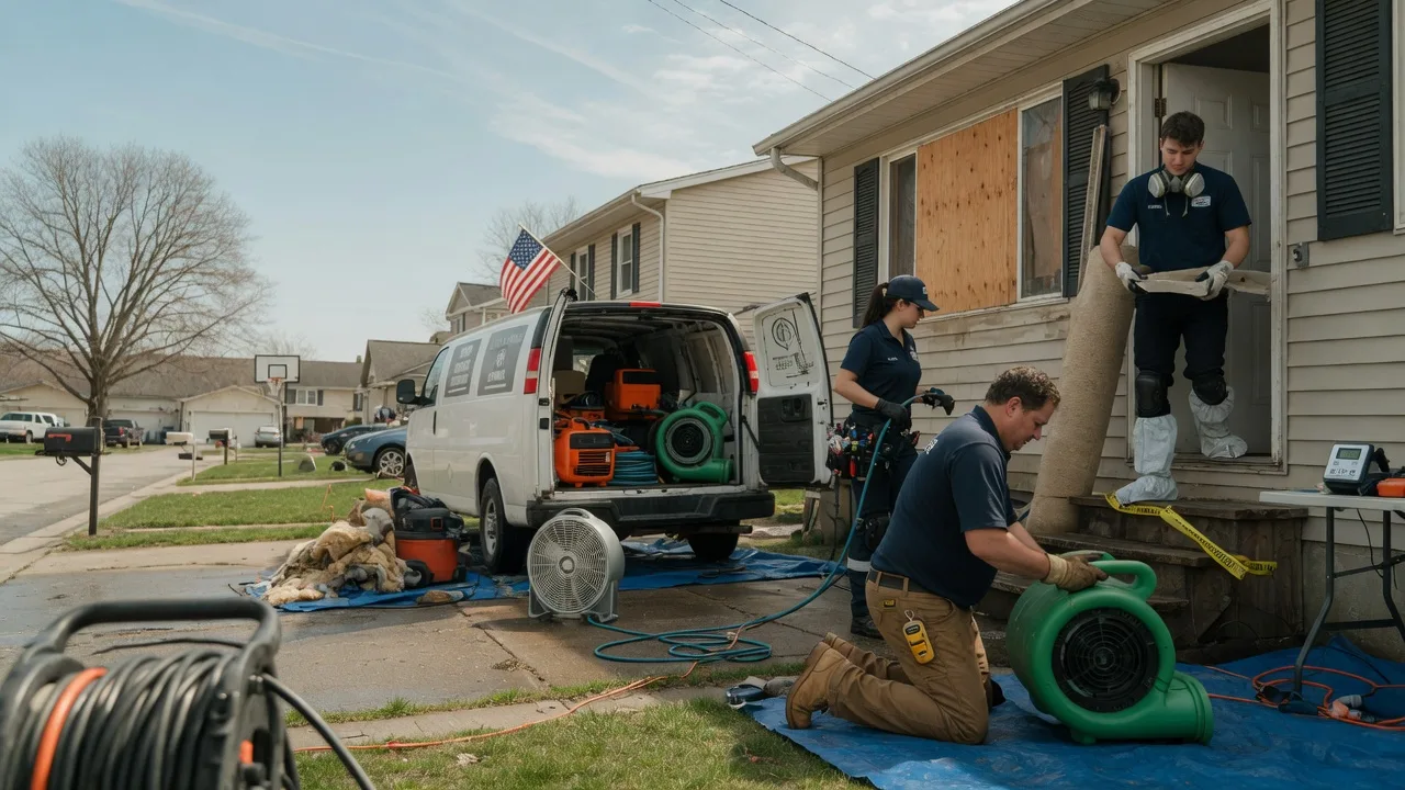 Water Damage Restoration in Cuba City, WI near me